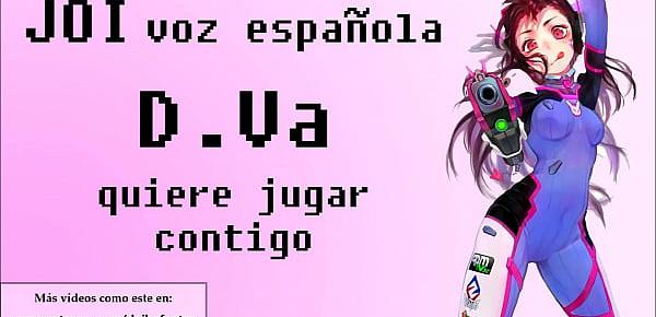  JOI con D.Va de Overwatch. ¡Voz española!